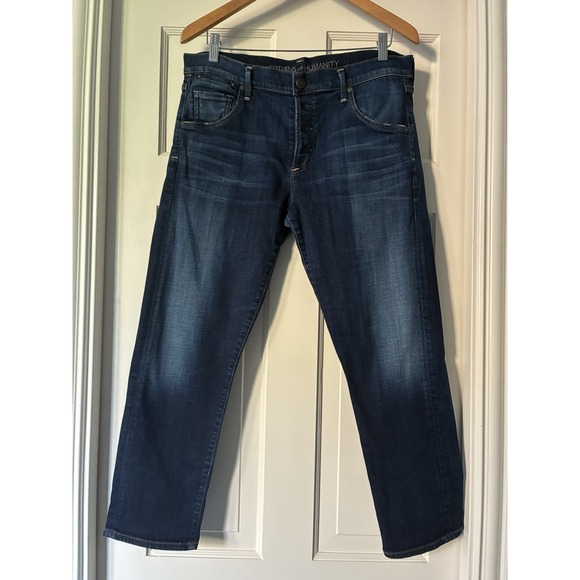 Women's Citizens of Humanity Emerson Slim Boyfriend Blue Jeans - Size 30 x 27 - Picture 1 of 14